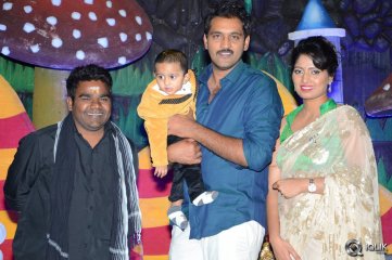 Ajay Son Dheeran 1st Birthday Celebrations 2014